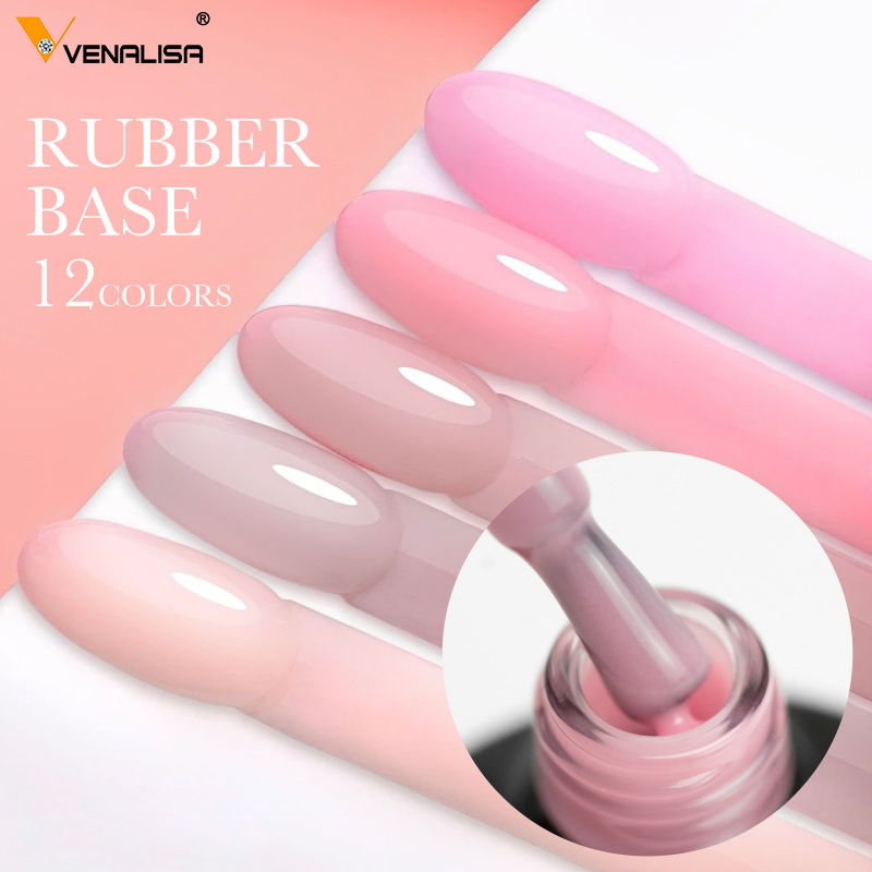 VENALISA Rubber Base Coat Colo - Nail Art One Piece ulasan dan harga