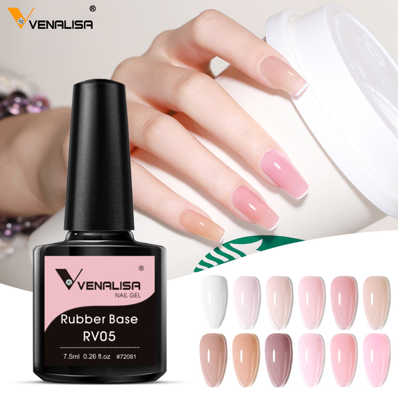VENALISA Rubber Base Coat Colo - Nail Art One Piece ulasan dan harga