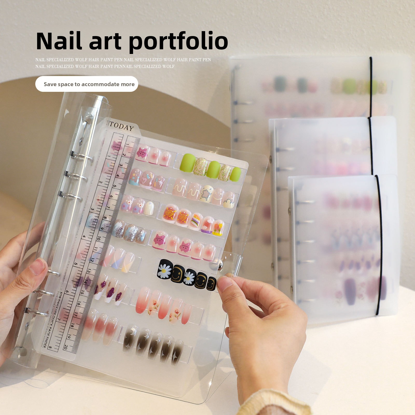 Nail Art Piece Storage Book La - Nail Art One Piece ulasan dan harga