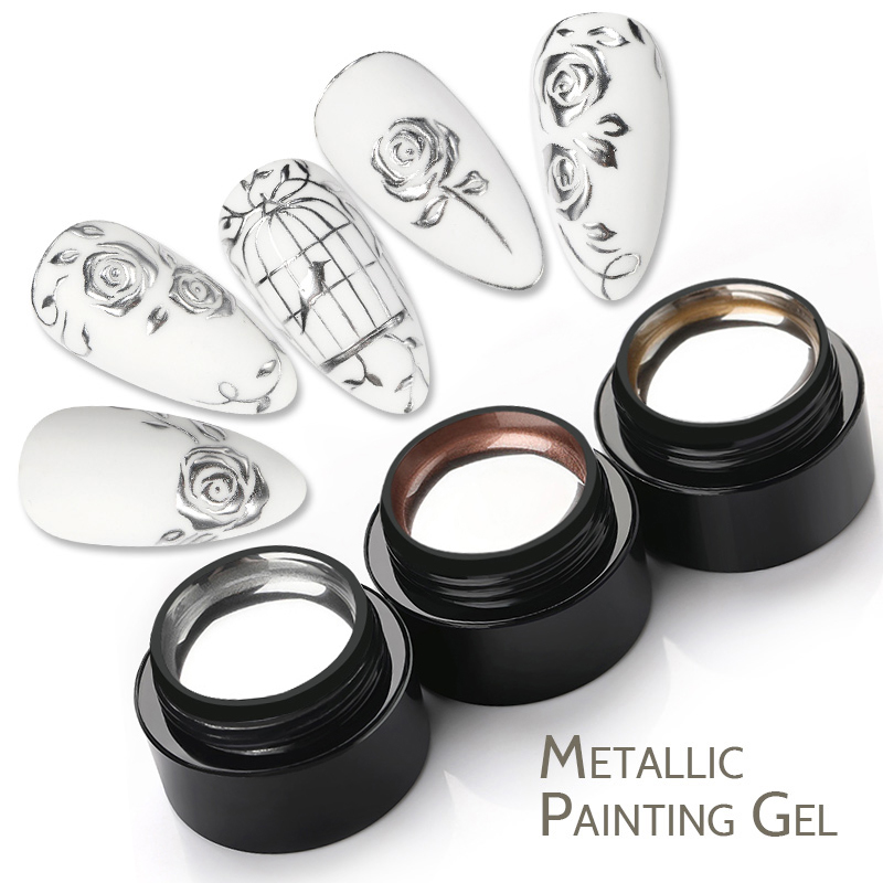 BORN PRETTY 5ML Super Silver M - Nail Art Chrome ulasan dan harga