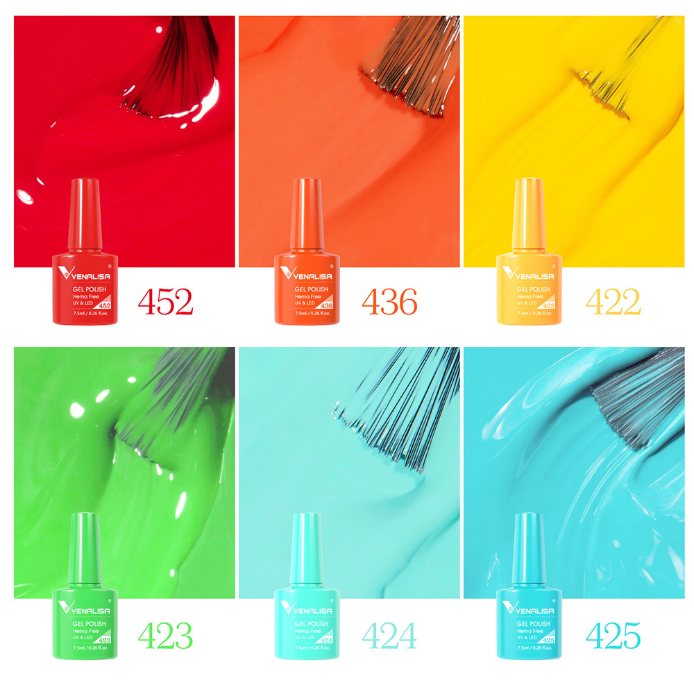 VENALISA 60 Color Gel Nail Pol - Nail Art One Piece ulasan dan harga