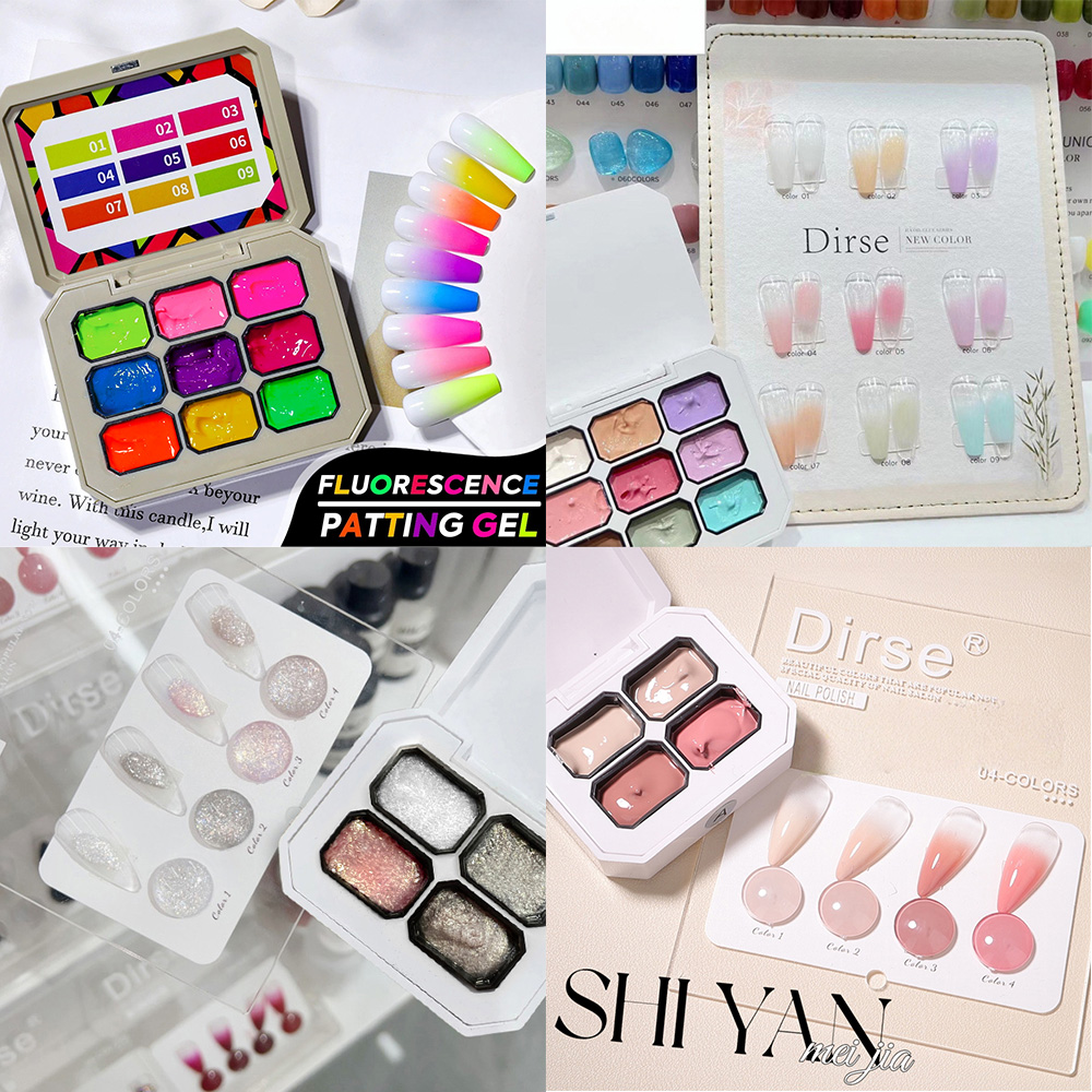 4/6/12 Grids Long Lasting Nude - Nail Art One Piece ulasan dan harga