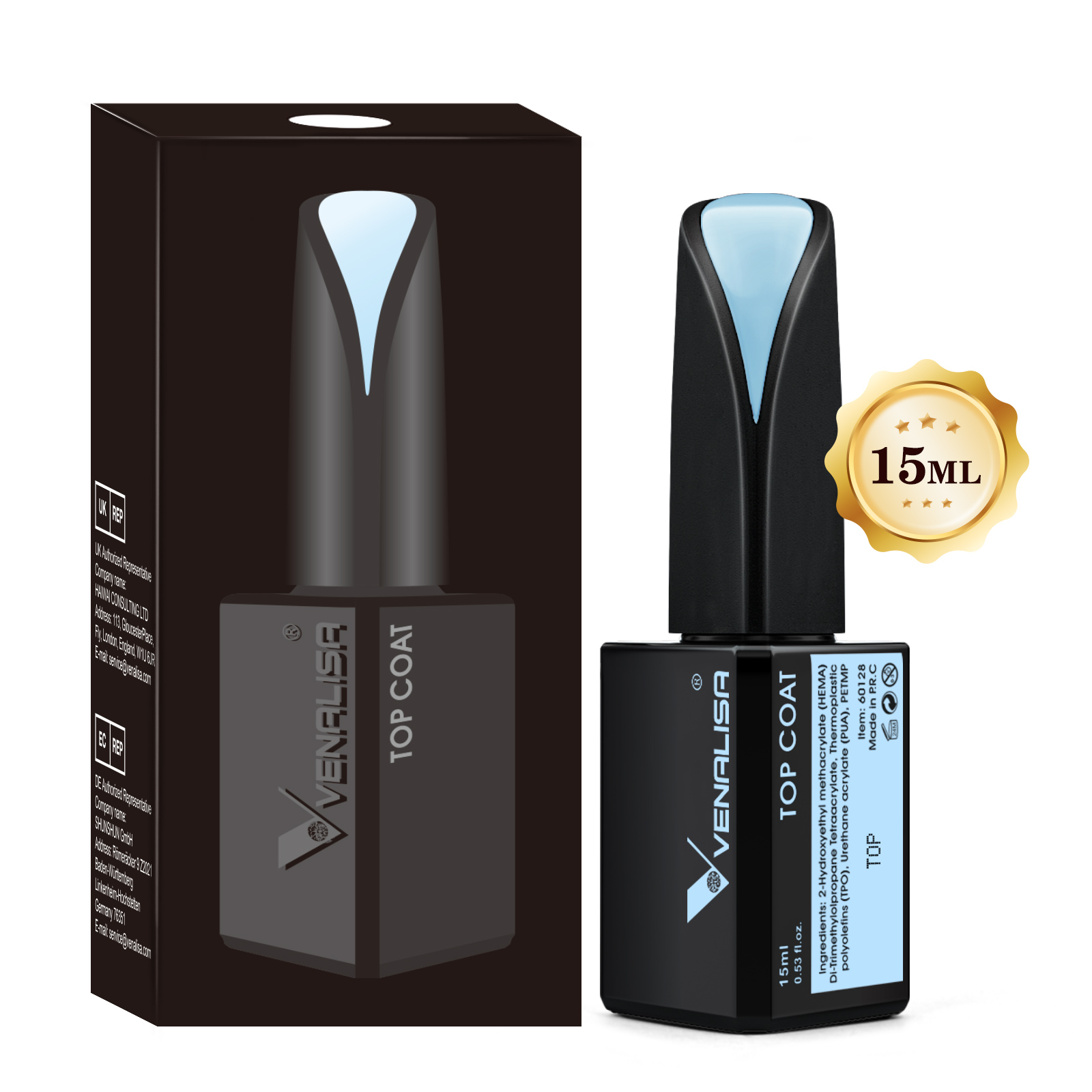 VENALISA Long Wear Diamond Top - Nail Art One Piece ulasan dan harga