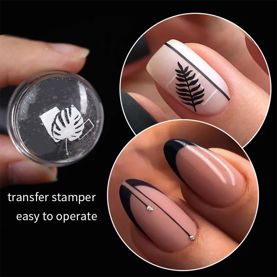 Nail Stamping Plates Pure Clea - Nail Art Full Design ulasan dan harga