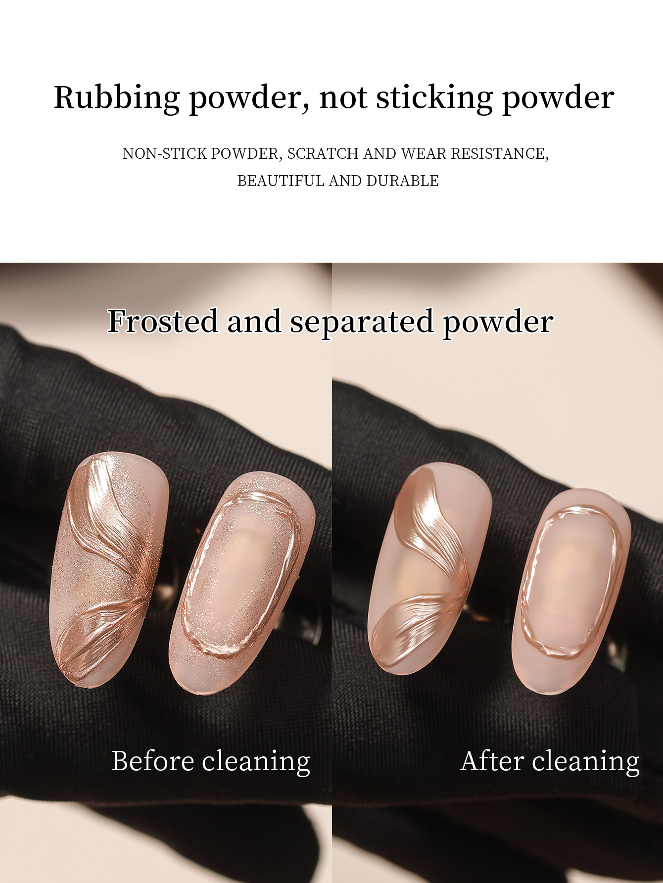 16ml 2-in-1 Matte Gel Top Coat - Nail Art Chrome ulasan dan harga