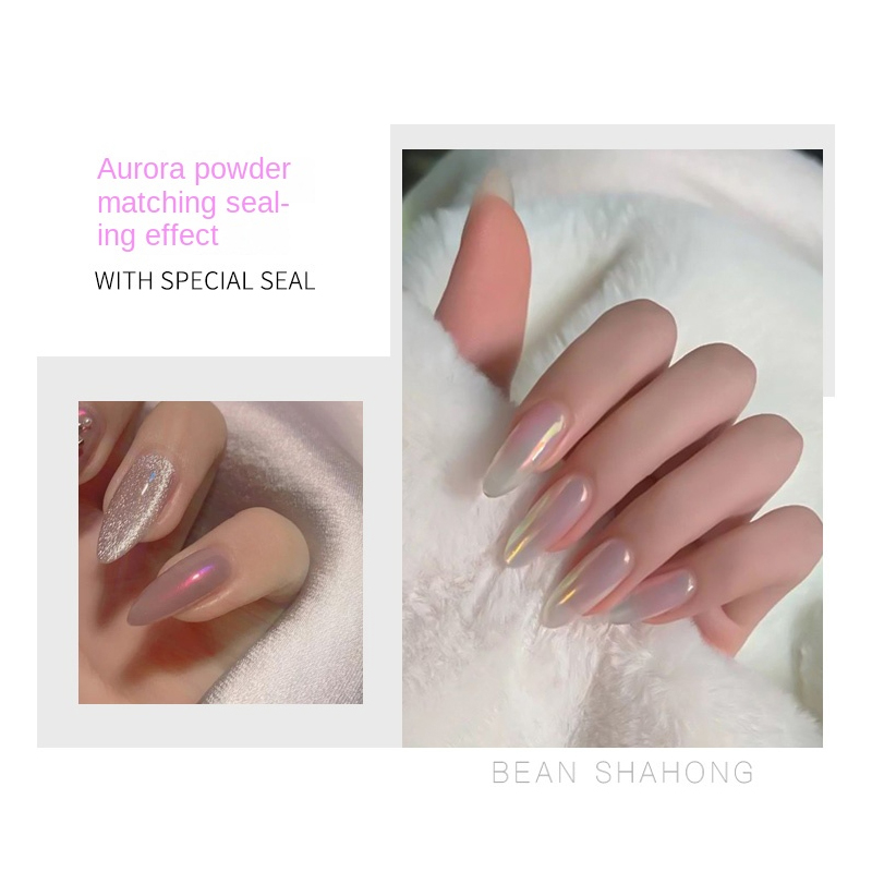 Matte Gel Top Coat, 15ml Powde - Nail Art Chrome ulasan dan harga