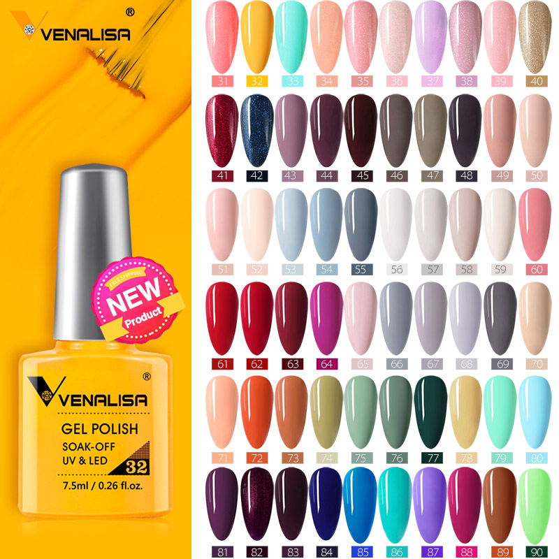 VENALISA Nail Gel Polish Semi  - Nail Art One Piece ulasan dan harga