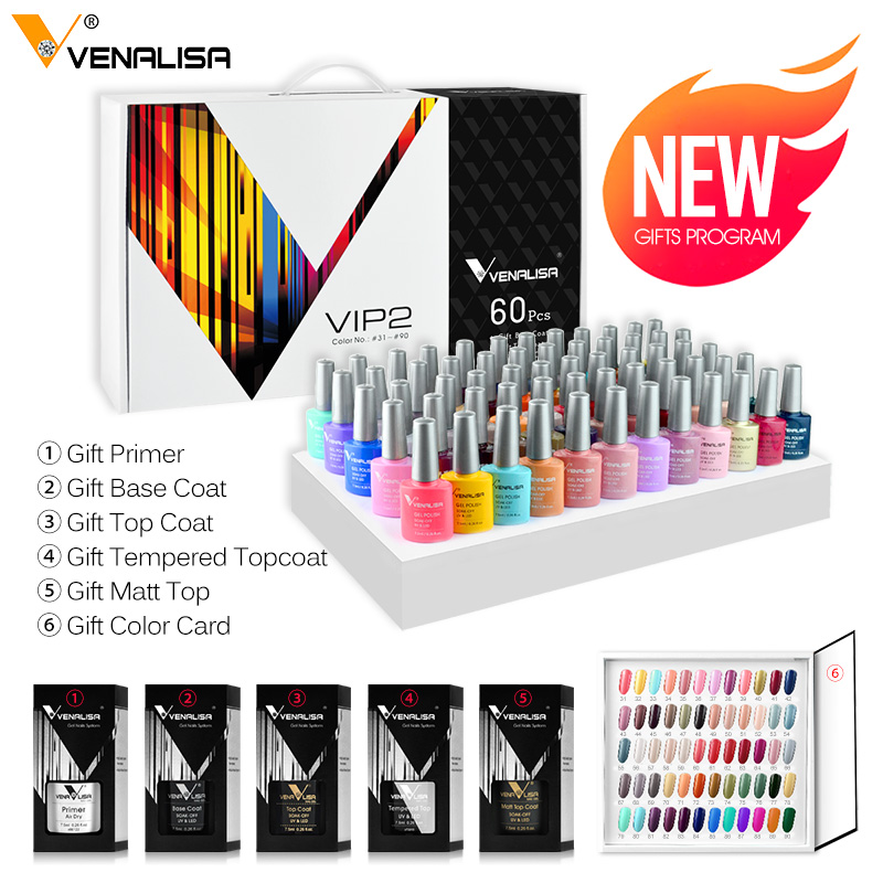 VENALISA Nail Gel Polish Semi  - Nail Art One Piece ulasan dan harga