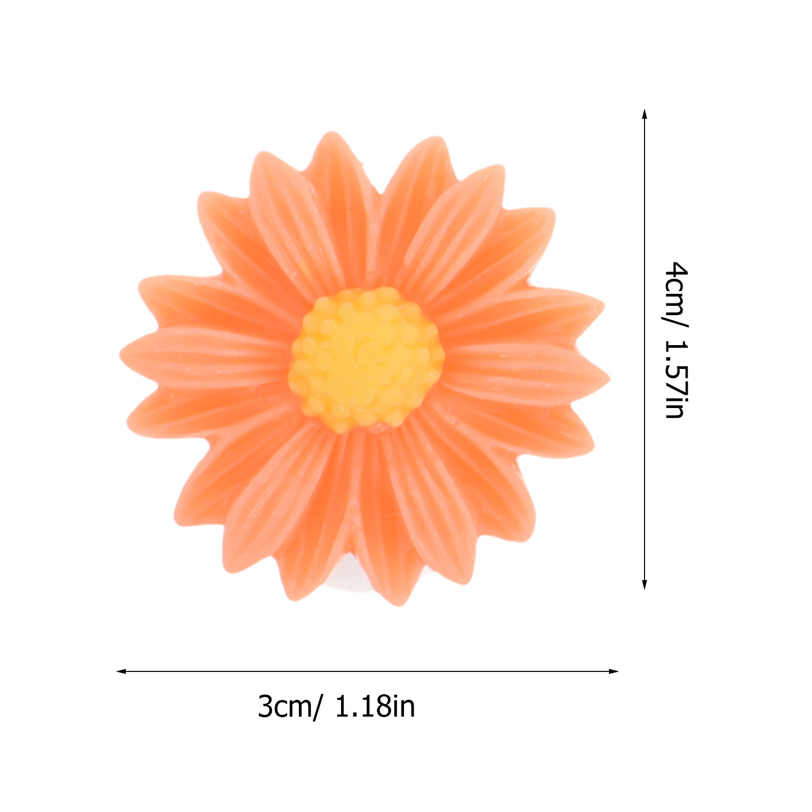Daisy Flower Silicone Toe Sepa - Nail Art One Piece ulasan dan harga