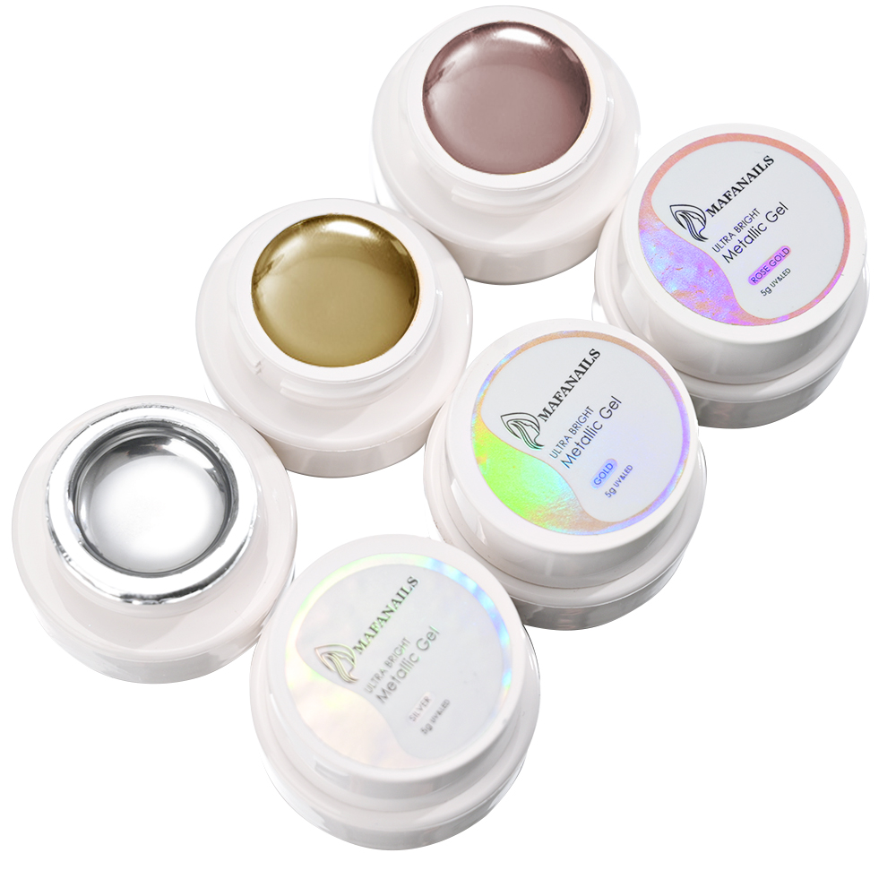 Mirror Metallic Nail Polish Ge - Nail Art Chrome ulasan dan harga