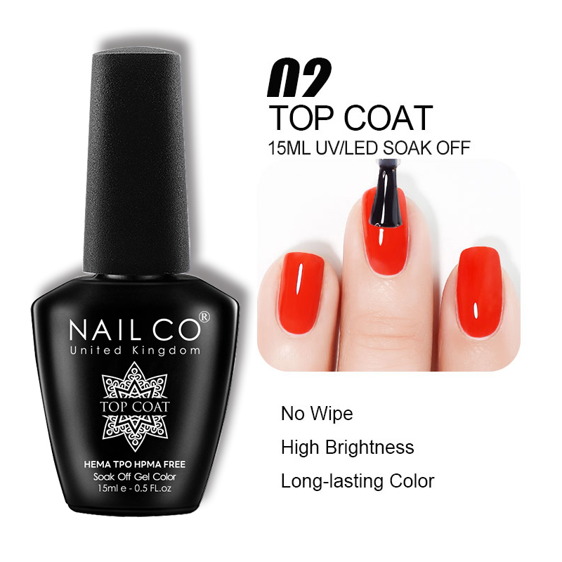 NAILCO Top Coat Base Coat Magi - Nail Art One Piece ulasan dan harga