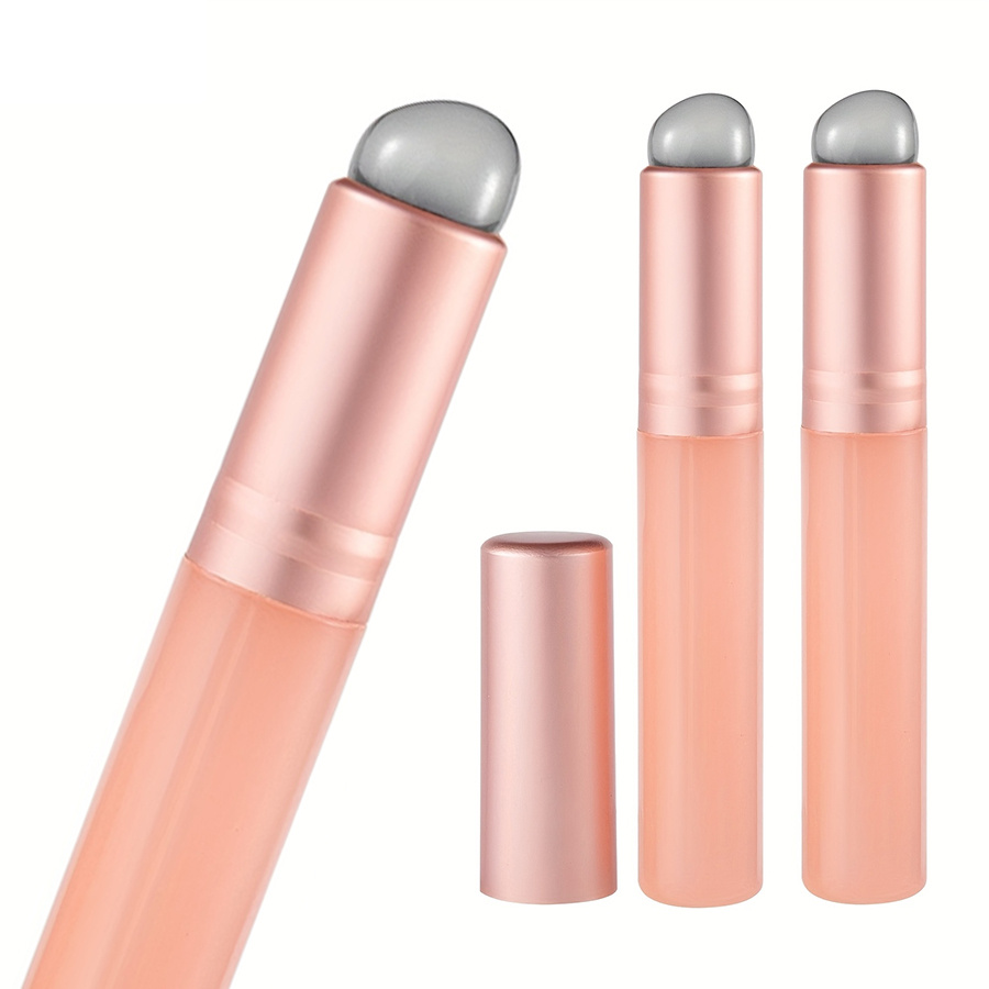 1/2/3pcs Silicone Nail Brush,  - Nail Art Chrome ulasan dan harga