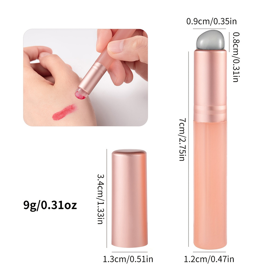 1/2/3pcs Silicone Nail Brush,  - Nail Art Chrome ulasan dan harga