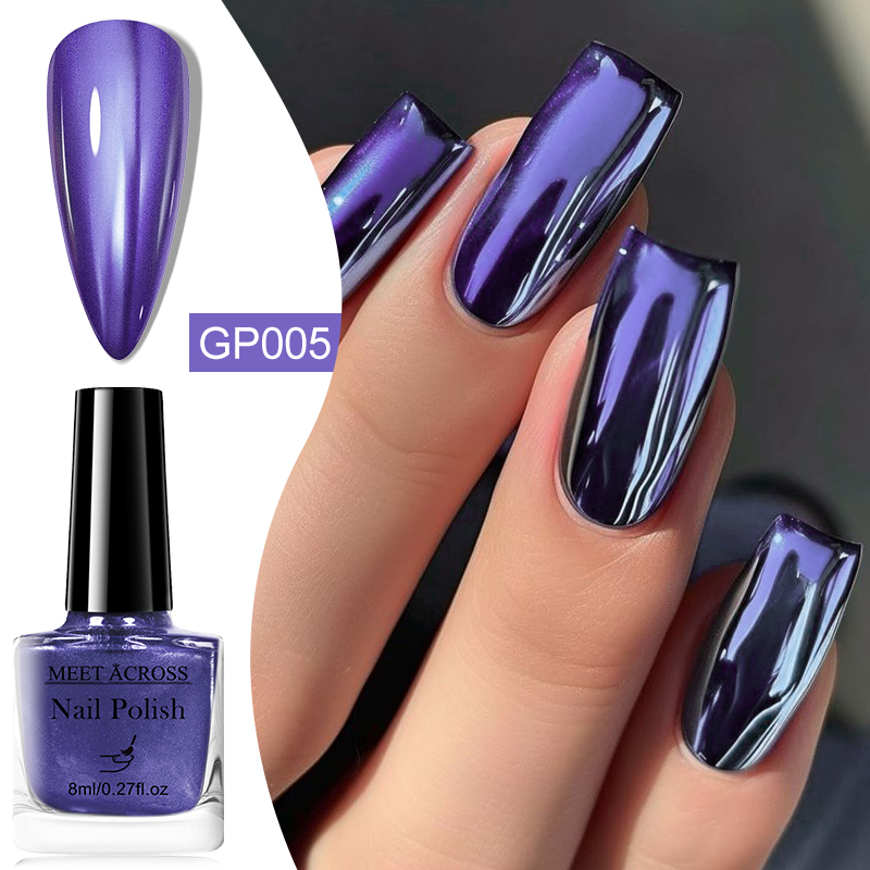 8ml Glass Bottle Water-Based P - Nail Art Chrome ulasan dan harga