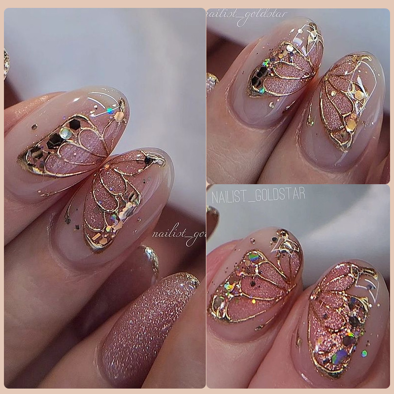 LILYCUTE 5ml Super Bright Meta - Nail Art Chrome ulasan dan harga